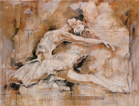 Ballerina in Flight by artist Unknown Artist